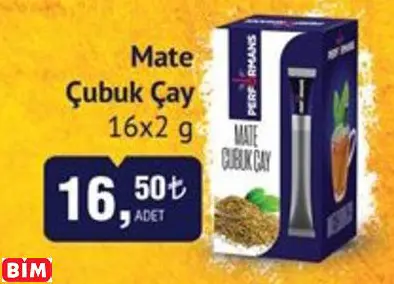 PERFORMANS MATE ÇUBUK ÇAY
